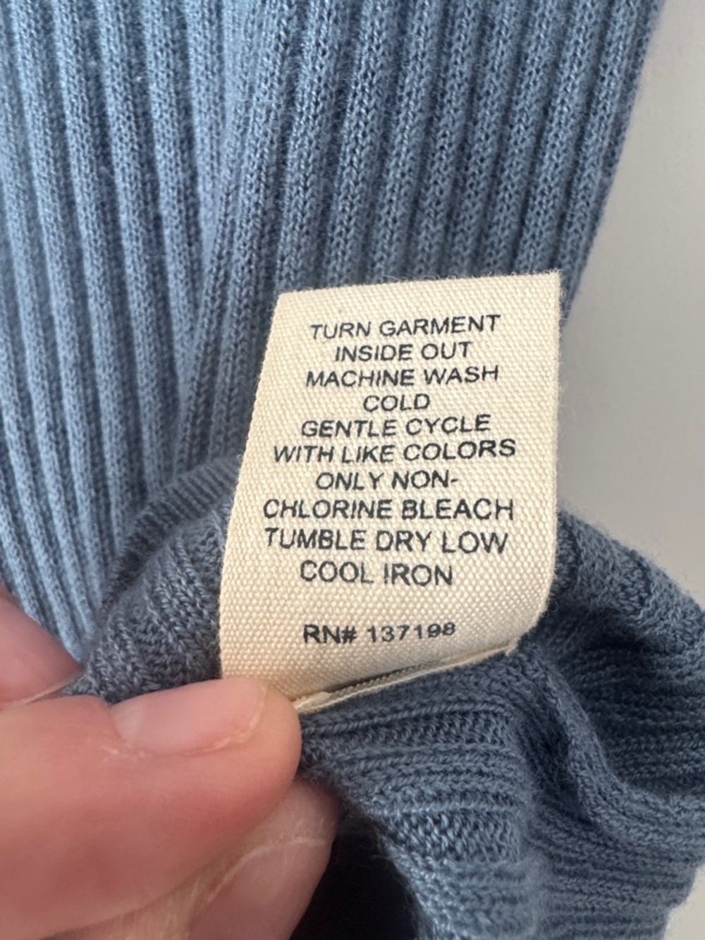Wool Collared Tee - Picture 6 of 8